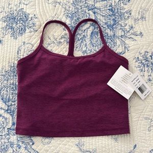 Beyond Yoga Spacedye Slim Racerback Cropped Tank - size S